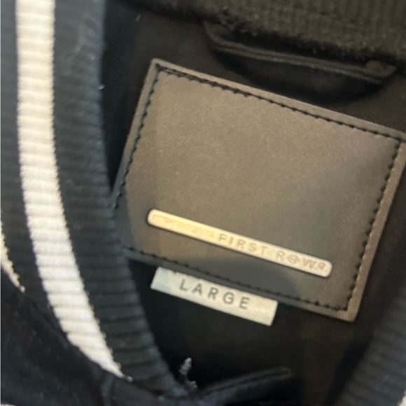 Men’s First Row Varsity Denim Stretch Jacket Buckle Sold Out NWOT Size Large - Picture 7 of 7